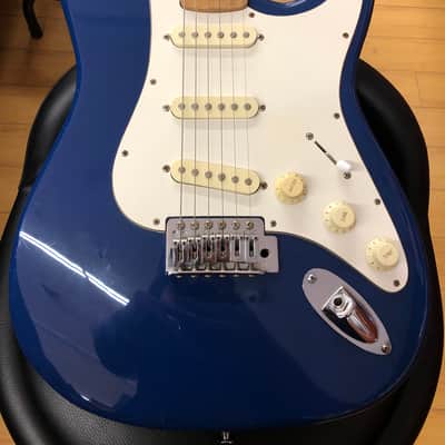 Samick Artist Series Blue Strat Style Electric 6-String Guitar image 1