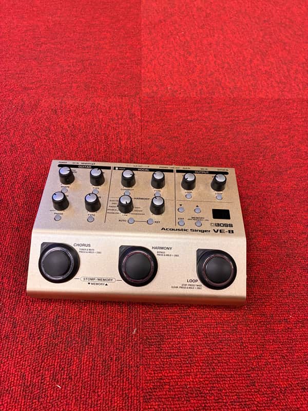 Boss VE-8 Acoustic Singer Pre-Amp 2016 - Present - White image 1