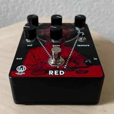 Walrus Audio RED High-Gain Distortion Limited Edition - Guitar Center 2017 - Black / Red Alien image 2