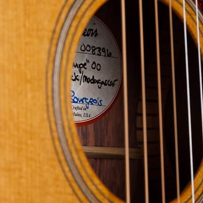 Brand New Bourgeois 00 12 Fret Signature 'Deuce Coupe' AT Adirondack / Madagascar Rosewood image 11