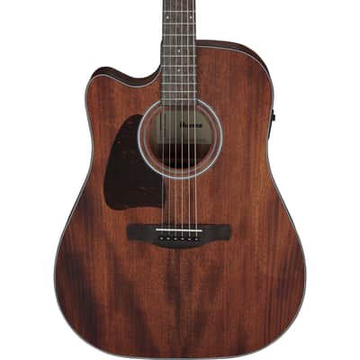 Ibanez AW54LCE Left Handed Acoustic Electric Guitar - Open Pore Natural image 1