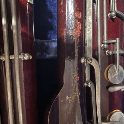 Vintage Meinhart Heckel System Maple Wooden Bassoon – 1970s – As-Is / For Parts or Repair image 11