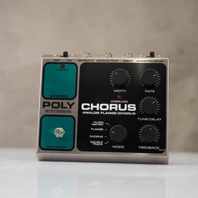 Electro-Harmonix Poly Chorus Analog Flange / Chorus Effects Pedal #58810 image 21