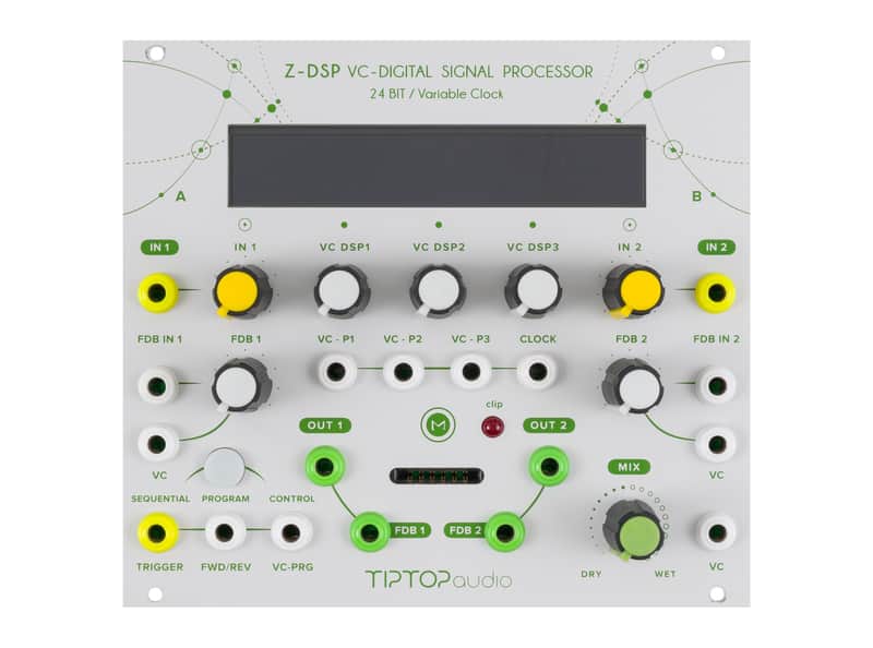 Tiptop Audio Z-DSP Digital Signal Processor (White) [USED] image 1