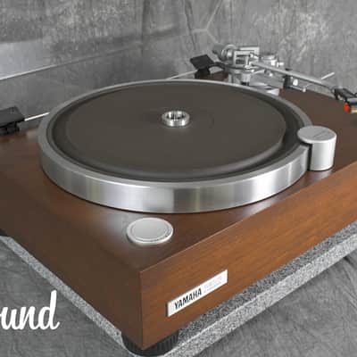 YAMAHA GT-2000L Turntable [Woodgrain Plinth Version] W/ Auto Lifter Adjust. image 2