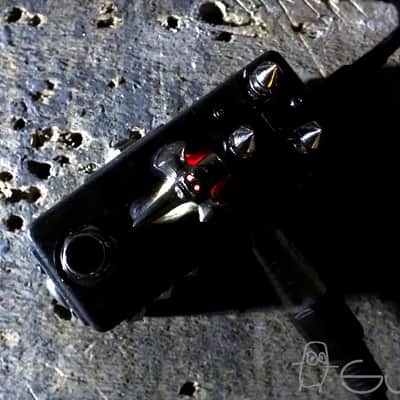 High gain distortion guitar pedal in the style of gothic metal image 5