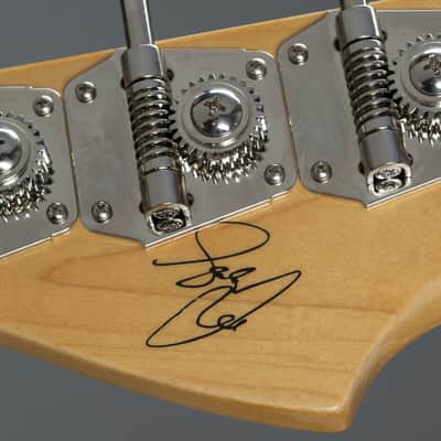 Fender AS Geddy Lee US J-Bass MN BLK Black - 4-String Electric Bass image 6