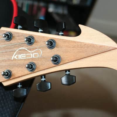Kiedo "Heaven & Hell" , One-Off, Unique, Explorer Style Guitar image 14