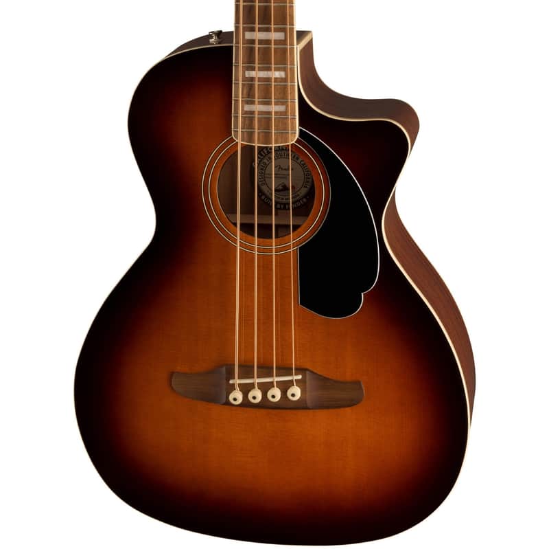 Fender Kingman Acoustic Electric Bass - Shaded Edge Burst image 1