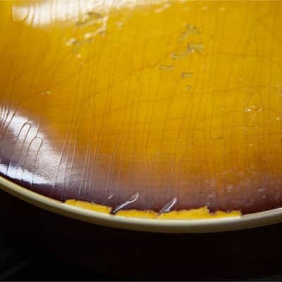 Gibson JOE PERRY LES PAUL TOM MURPHY HAND AGED 59 2013 - Faded Tobacco Burst image 6