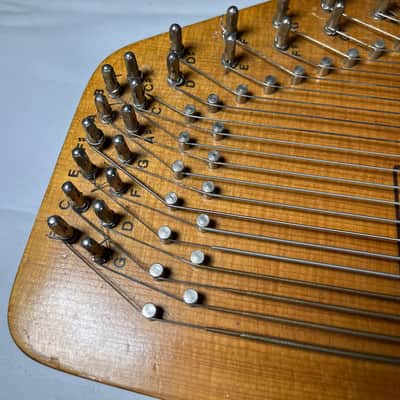 Vintage Appalachian Autoharp Oscar Schmidt 45C/R with case image 11