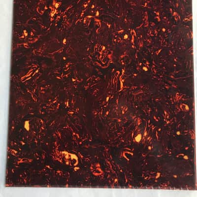 Celluloid 4-Ply Guitar Bass Body Blank Pickguard Sheet Light Brown Tortoise image 1