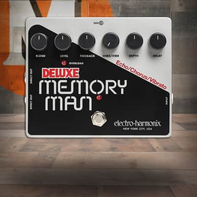 Electro-Harmonix Deluxe Memory Man XO Analog Delay / Chorus / Vibrato (MEMXO) image 1