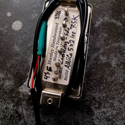 Manley Handwound Pickups- Single Coil Humbucker Sized P90 Dual AlNiCo 5 Manley image 4