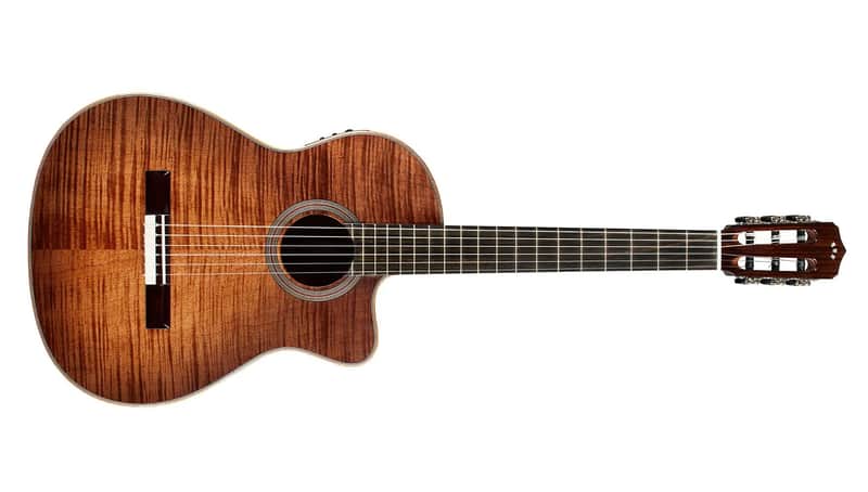 Cordoba Fusion 12 Cinnamon Burst - Acoustic Electric Nylon String Guitar image 1