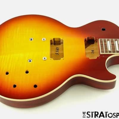 USED Gibson USA Les Paul Standard 50s BODY NECK Figured Heritage Cherry Sunburst image 1