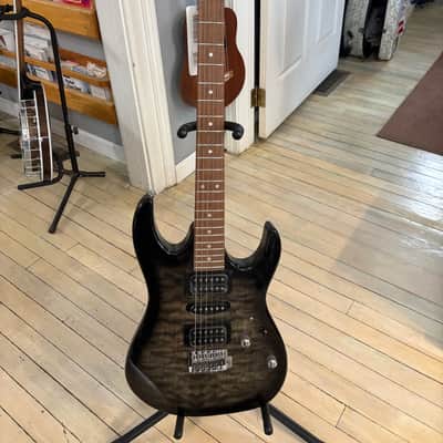 Ibanez GRX70QA-TKS Gio 2011 - Present - Transparent Black Sunburst image 1