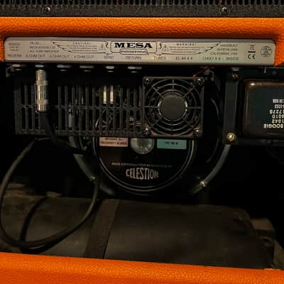 Mesa Transatlantic TA-30 1x12 Combo Amplifier - Orange Tolex Wicker Grillcloth image 8