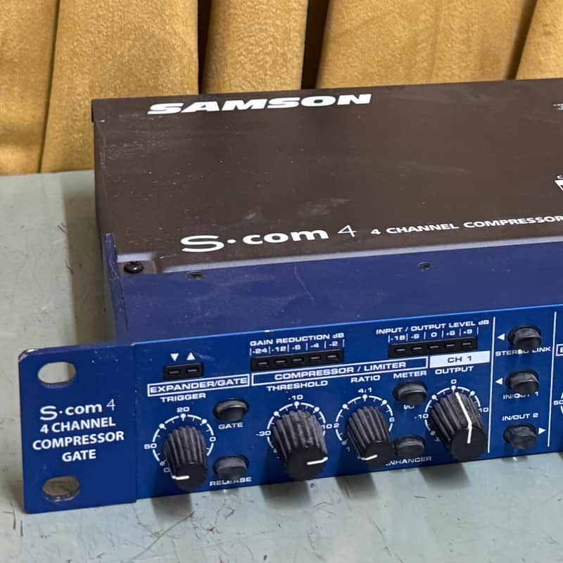 Samson S-Com4 Four Channel Compressor/Gate image 1