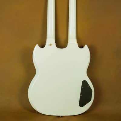 Gibson EDS-1275 Lefty Alpine White Left Handed Double Neck Electric Guitar image 3