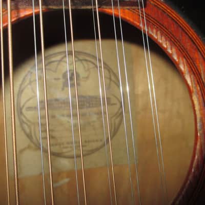 Framus 12-String Acoustic Guitar 1960s - Dark Sunburst image 4
