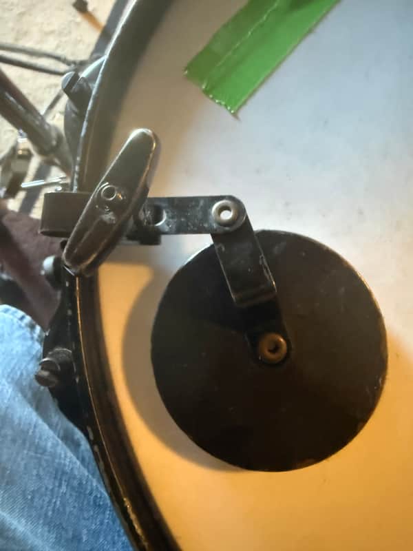 Sonor DRUM MUTES (large and small) 80'S-EARLY 90'S - HI TECH BLACK image 1