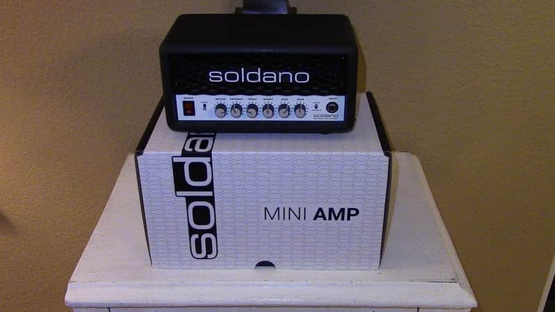 Soldano SLO Mini 30-Watt Solid-State Guitar Amp Head 2022 - Present - Black image 1