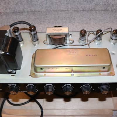 Vintage 1974 Traynor Studio Mate Tube Amp Chassis - Fully Working and Sounding Great!! image 6