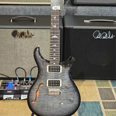 PRS CE 24 Semi-Hollow 2025 Faded Blue Smokeburst image 2