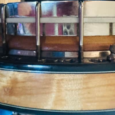 Stelling Bellflower Five String Banjo 1977 - Maple image 4