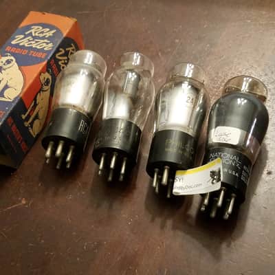 RCA etc. ONE (1) Type 2A5 Pentode Power Amplifier Antique tNOS AT1000 TESTED Vacuum Tubes Engraved A image 1