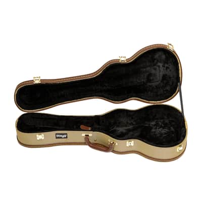 Stagg Hard Case for Soprano Ukulele - Tweed image 3