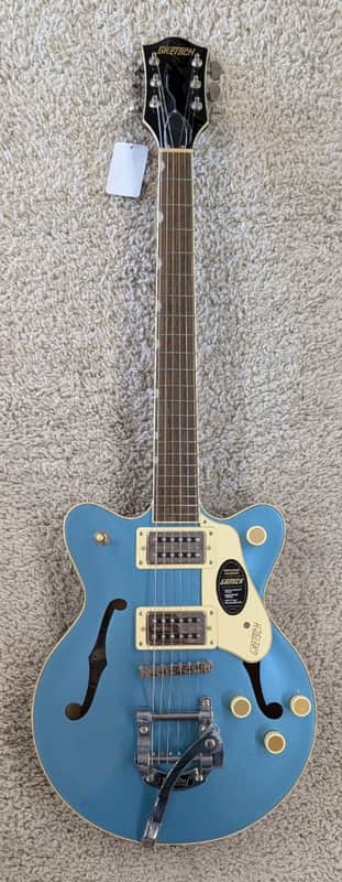 Mint Gretsch G2655T Streamliner Center Block Jr. Double-Cut with Bigsby, Arctic Blue image 1