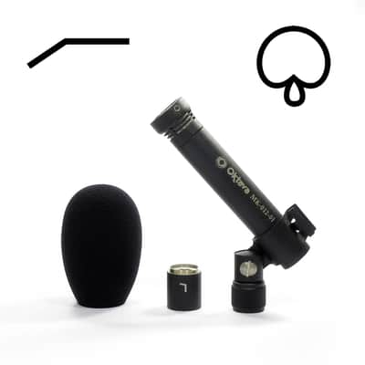 Oktava MK-012-01 movie set, hypercardioid capsule, low cut filter, Windscreen (black) image 1