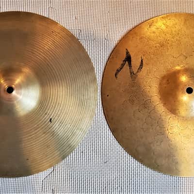 Zildjian A Z 13" Hit Hats 60's A Top, Dyno Bottom image 1