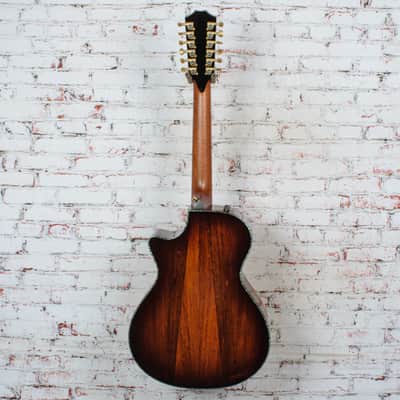 Taylor - 2025 Presentation Series PS52ce - 12-String Acoustic-Electric Guitar - 12 Fret - Honduran Rosewood/Sinker Redwood - with  Hardshell Case - x5060 image 7