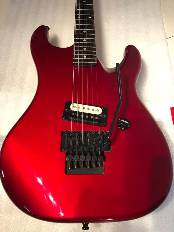 Kramer Baretta I 1987 Candy Red Serial No  F 5340 image 1