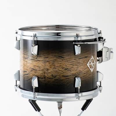 Dixon Artisan Select 422 Shell Pack PMT over Black to Black Burst (PODAX422-07-BKMBB-CR) image 5