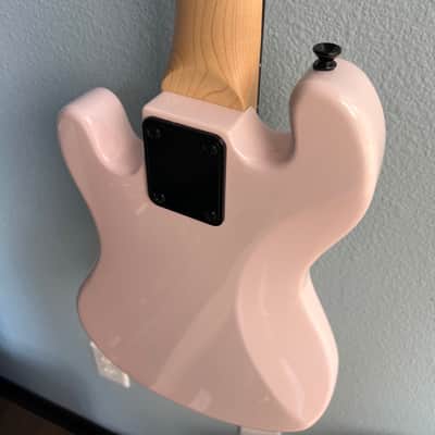 Kala UBASS-SB-LP-FS Solid Body Fretted U-Bass 2023 - Present - Pale Pink image 10