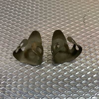 Dunlop Pat. Pend. .018 USA Finger Picks Nickel Patent Pending image 3
