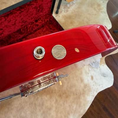 Fender American Vintage "Thin Skin" 1972 Telecaster Custom 2018 - Transparent Crimson Red with Lollar Pickups image 12