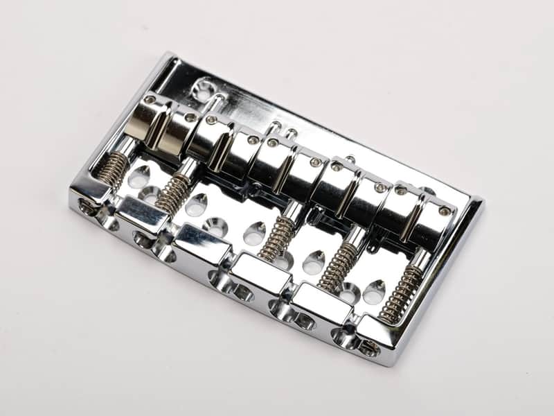 Gotoh 404BO-5 Bass Bridge 5-String Chrome image 1