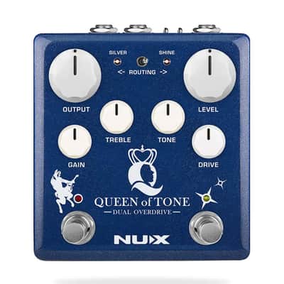 NUX Queen of Tone NDO-6 Dual Overdrive Pedal - Horseman & Morning Star image 1