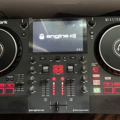 Numark Mixstream Pro+ 2-Channel Standalone Streaming DJ Console 2023 - Present - Black image 1
