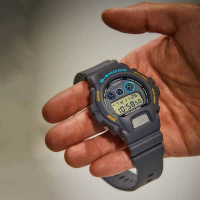 ULTRA RARE 2020 Casio G-SHOCK ... John Mayer “Sob Rock” SIGNATURE WATCH / CLOCK x Hodinkee ... based on the Casio SK-5 (DW-6900JM20-8CR) Collector Grade + original BOX & paperwork