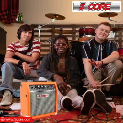 5 Core Guitar AMP 10W 1x5" Electric Guitar Amplifier Classical Practice Bass Acoustic Guitar Combo GA 10 ORG image 13