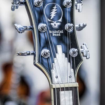2017 D´Angelico Premier Grateful Dead DC red/white/blue lightning bolt image 3
