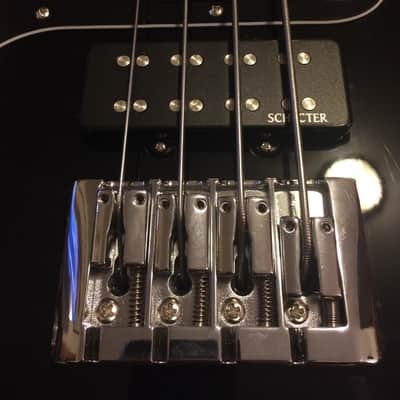 Left Handed Schecter Diamond P Bass Lefty image 4