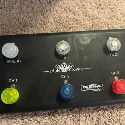 Immagine Mesa Boogie Triple Crown TC-100 Mesa/Boogie Triple Crown TC-100 - 100-watt, 3-channel guitar amplifier head - Black - 14