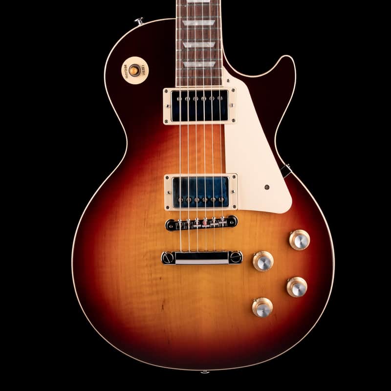 Gibson Les Paul Standard 60s Figured Top Bourbon Burst with Case image 1
